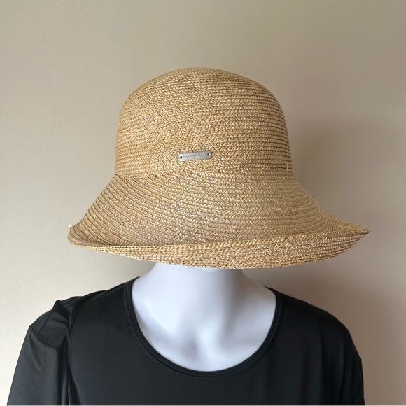 Anthropologie Accessories - Anthropologie Seeberger Braid Raffia Straw Hat Germany